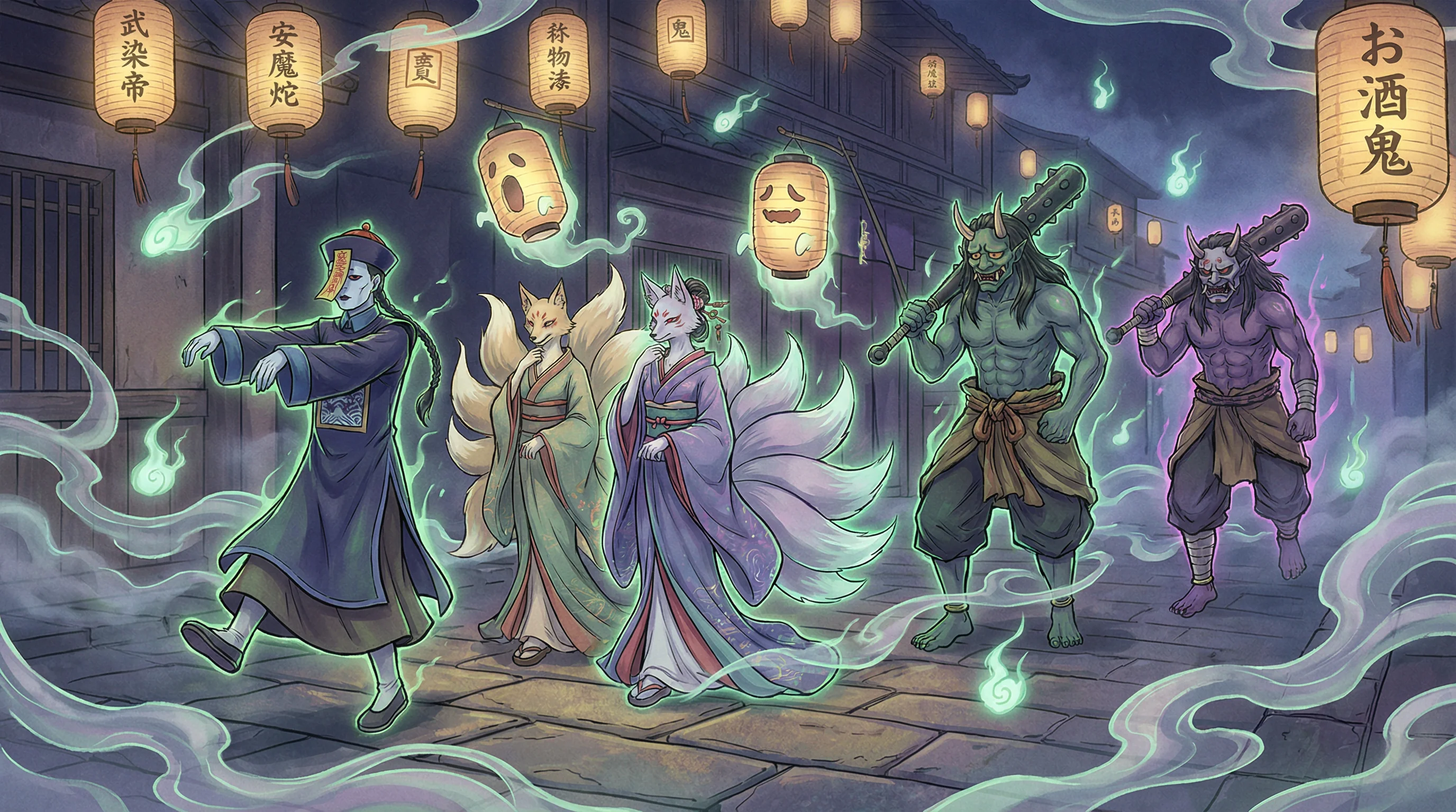 百鬼夜行 - 德福电影网 中日鬼怪动漫